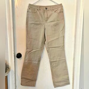 Christopher & Banks khaki trouser